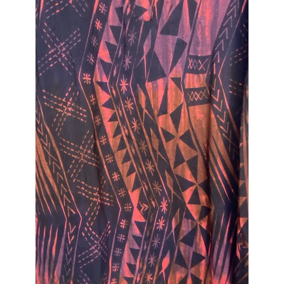 Missing Polynesia Multicolor Women's Dress/Blouse Size-2 (Large-XL) - Picture 3 of 5